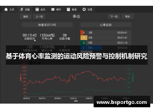 基于体育心率监测的运动风险预警与控制机制研究